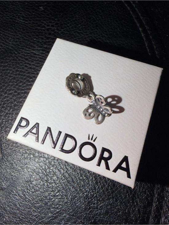 Pandora Jewelry - Pandora Silver Butterfly Dangle Charm